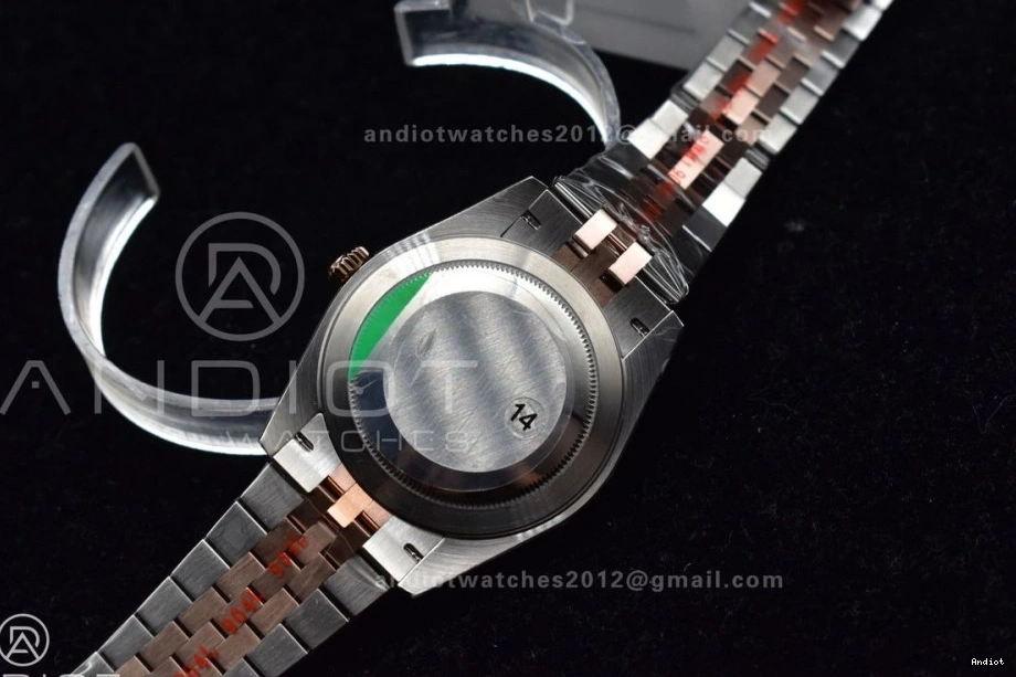 Brown RG VSF on 904L Bracelet 126331 Jubilee Steel SS 1:1 41 DateJust Dial VS3235 Edition Best 0310